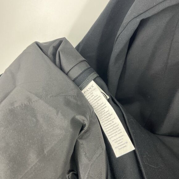 Spanx Blazer Size Large Womens Black Perfect Blazer Single Button Stretch Ponte - Picture 6 of 7